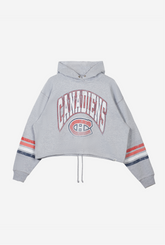 Montreal Canadiens Upland Bennet Cropped Hoodie