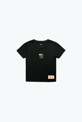 Beer Club Baby Tee - Black