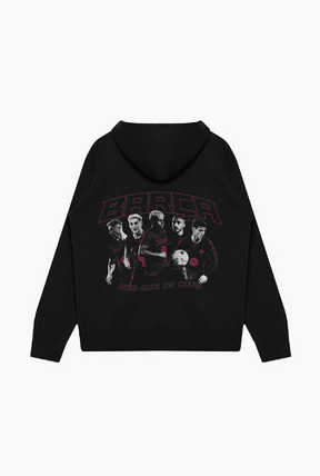 FC Barcelona Team Vintage Heavyweight Hoodie - Black