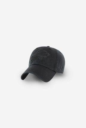 Buffalo Bills Clean Up Cap - Black On Black