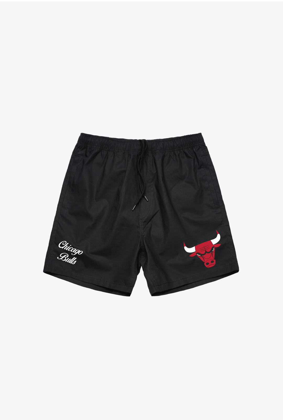 Short de bain Chicago Bulls - Noir