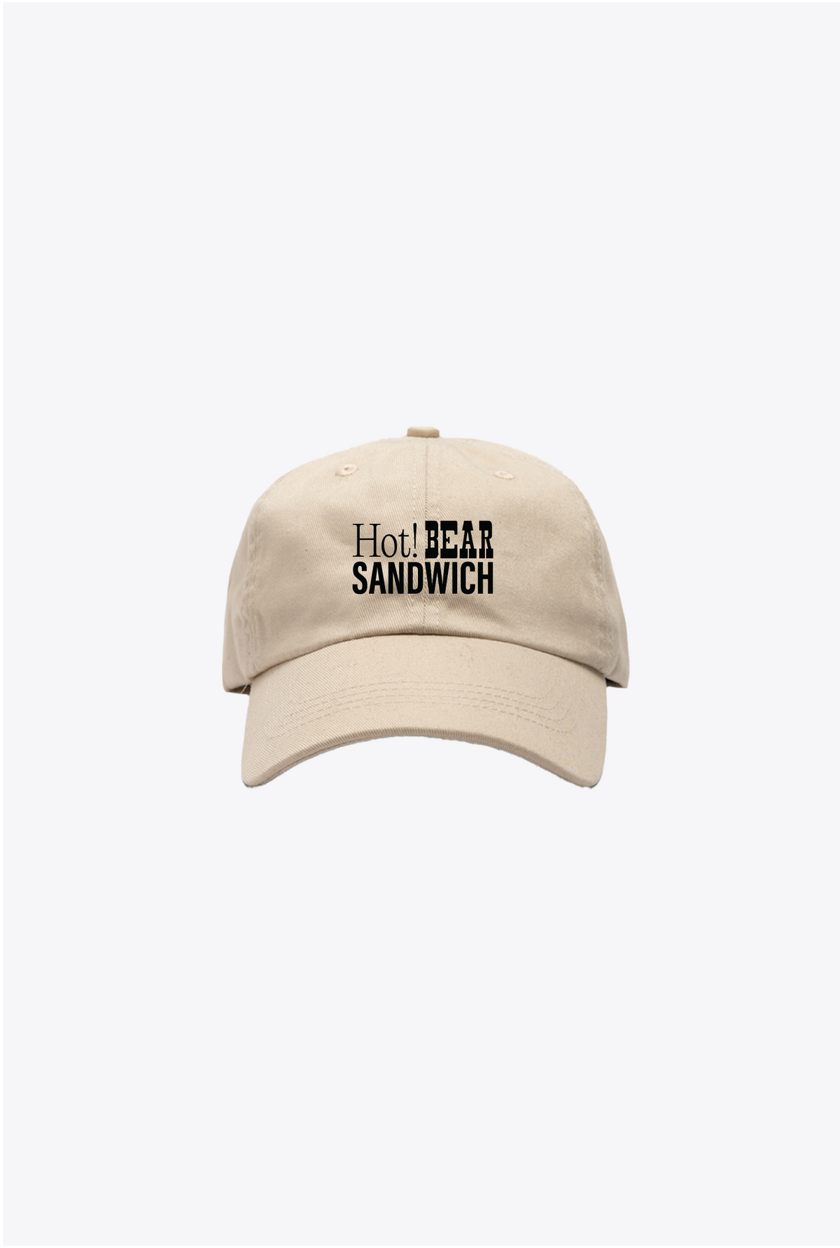 P/C x BEAR Steak Sandwiches Ad Dad Cap - Ivory