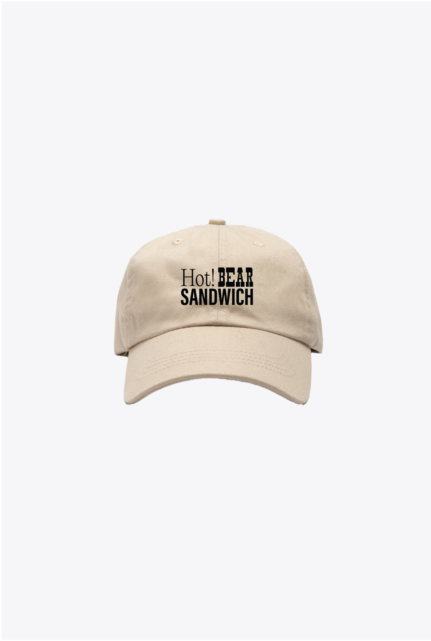 P/C x BEAR Steak Sandwiches Ad Dad Cap - Ivory