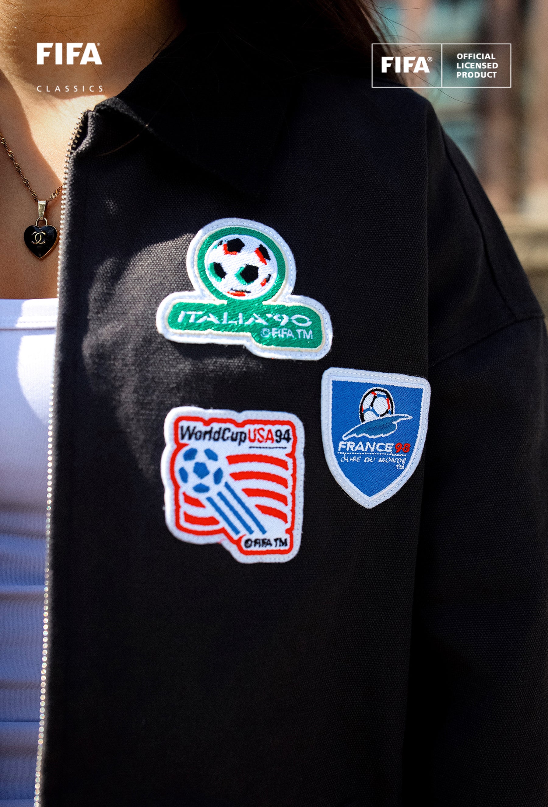 FIFA-Weltmeisterschafts-Arbeitsjacke – Schwarz