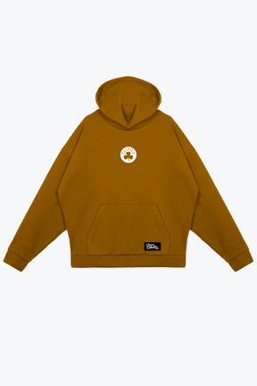 Boston Celtics Fanleisure Heavyweight Hoodie - Washed Brown