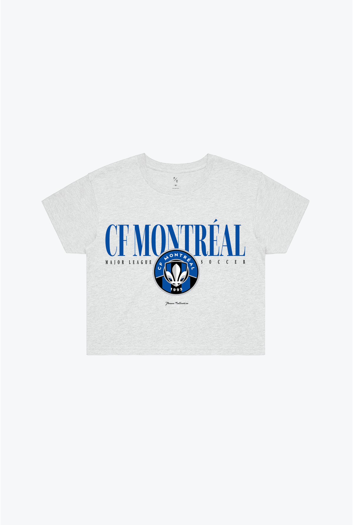 CF Montréal Throwback Cropped T-Shirt - Ash
