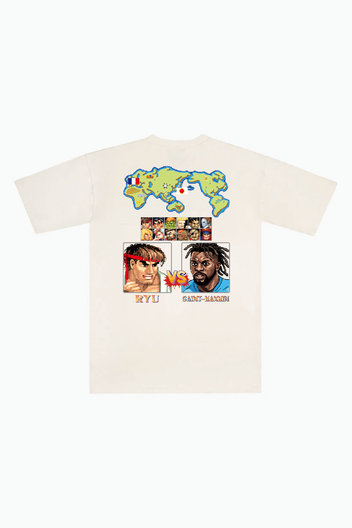 Charlotte FC x Street Fighter Select Premium T-Shirt - Ivory