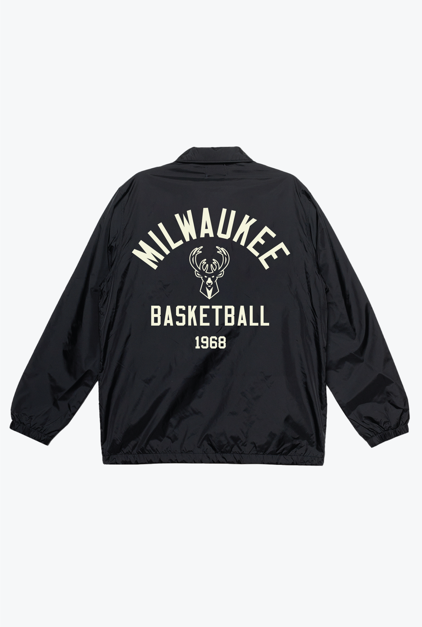 Milwaukee Bucks Coach Jacket - Black