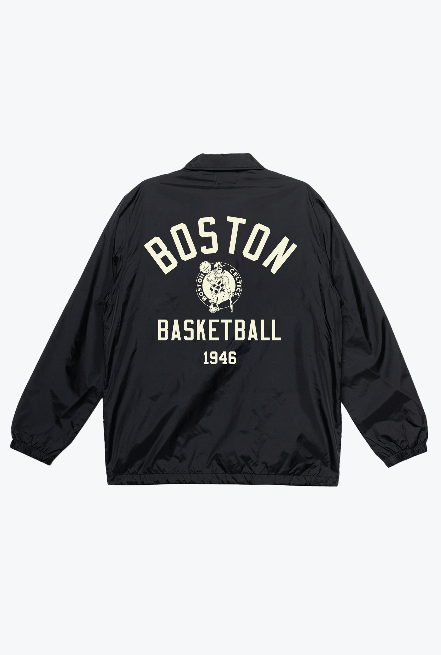 Boston Celtics Coach Jacket - Black