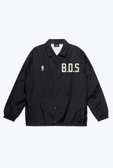 Boston Celtics Coach Jacket - Black