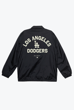 Los Angeles Dodgers Essential Coach Jacket - Black