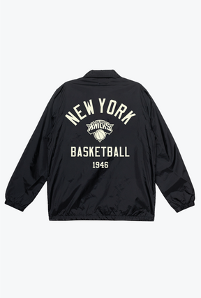 New York Knicks Coach Jacket - Black