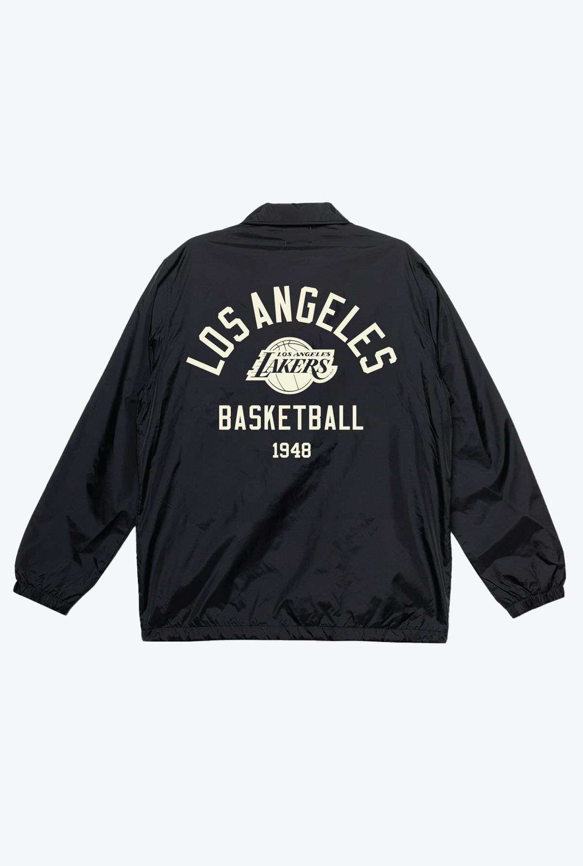 Los Angeles Lakers Coach Jacket - Black