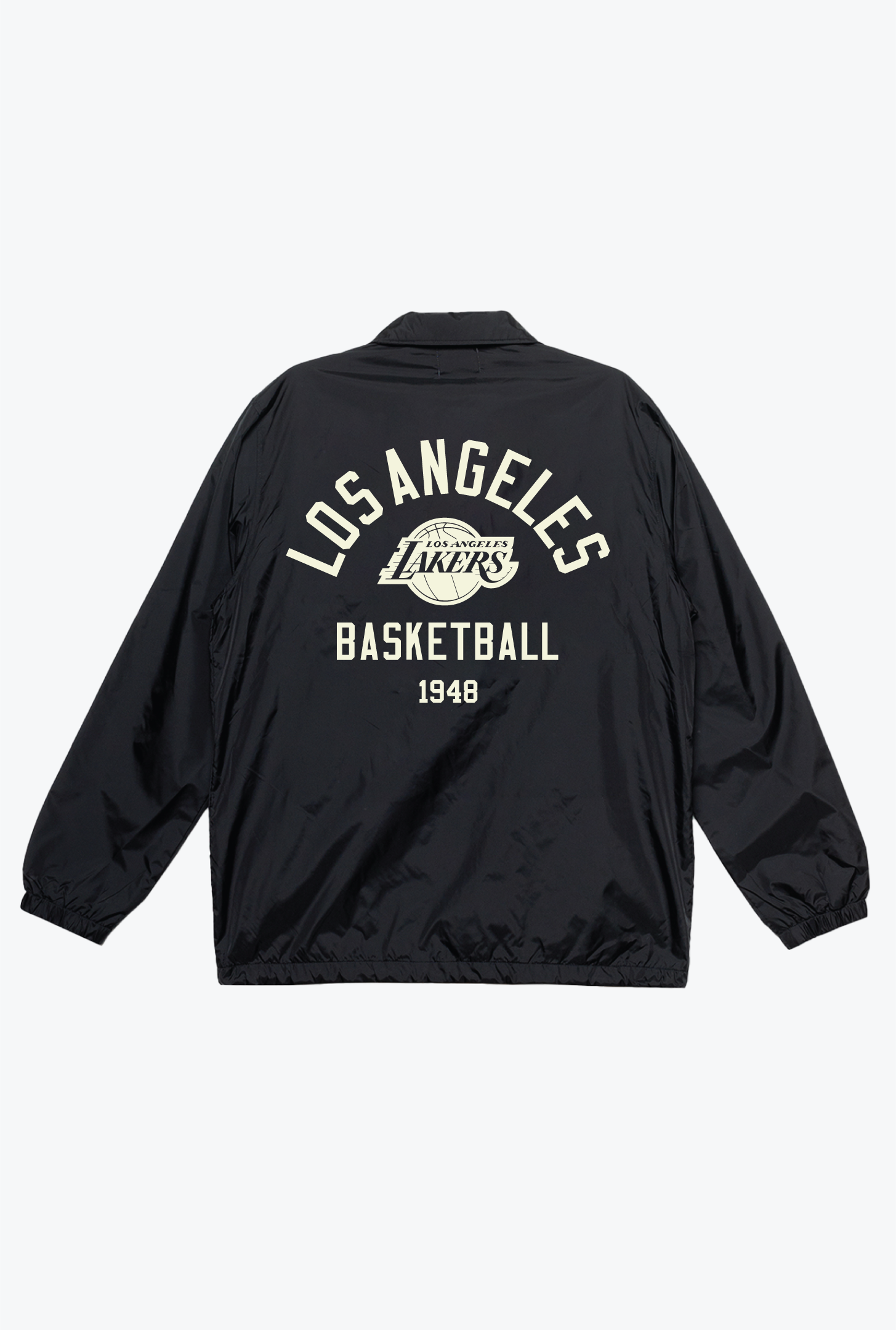 Los Angeles Lakers Coach Jacket - Black