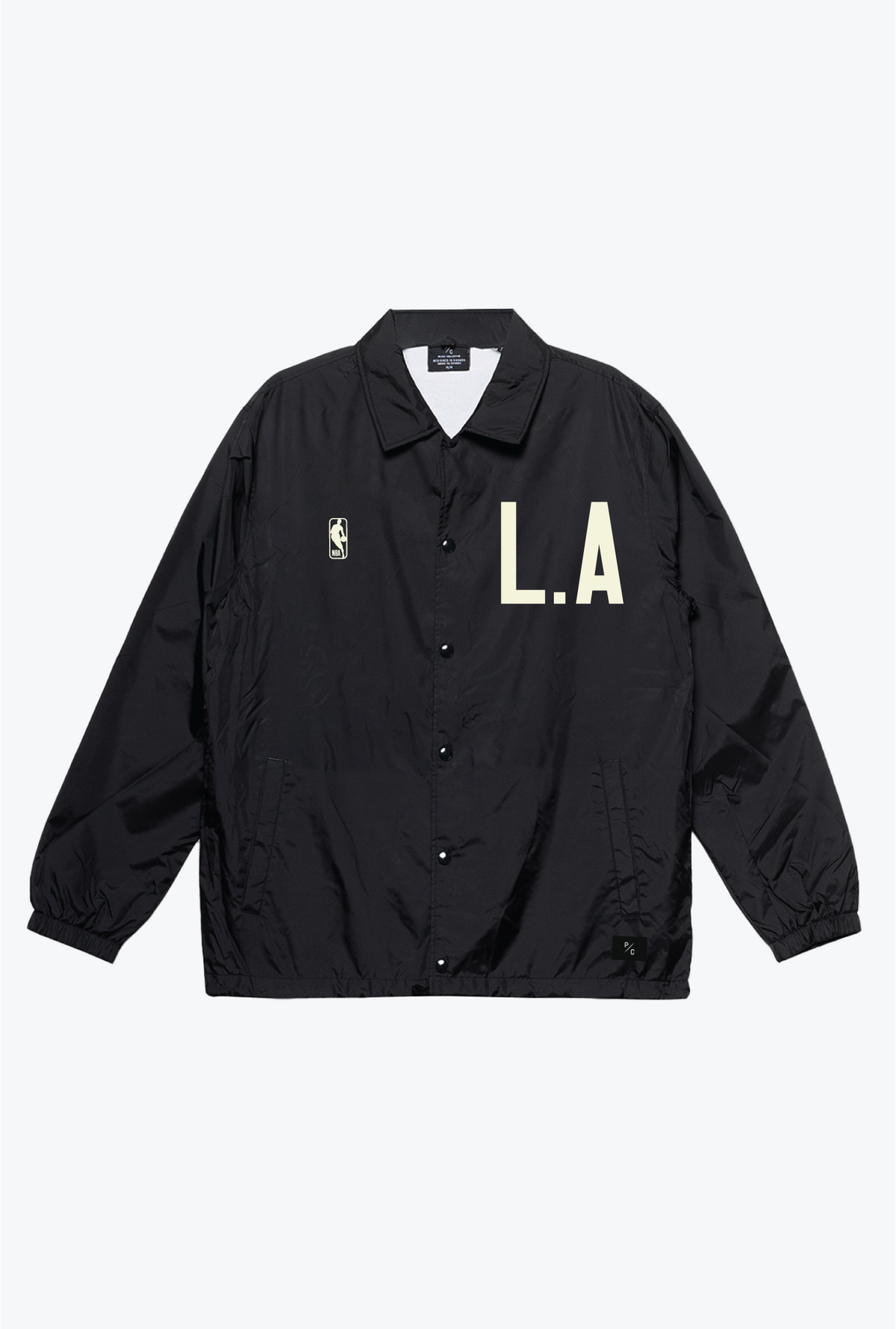 Los Angeles Lakers Coach Jacket - Black