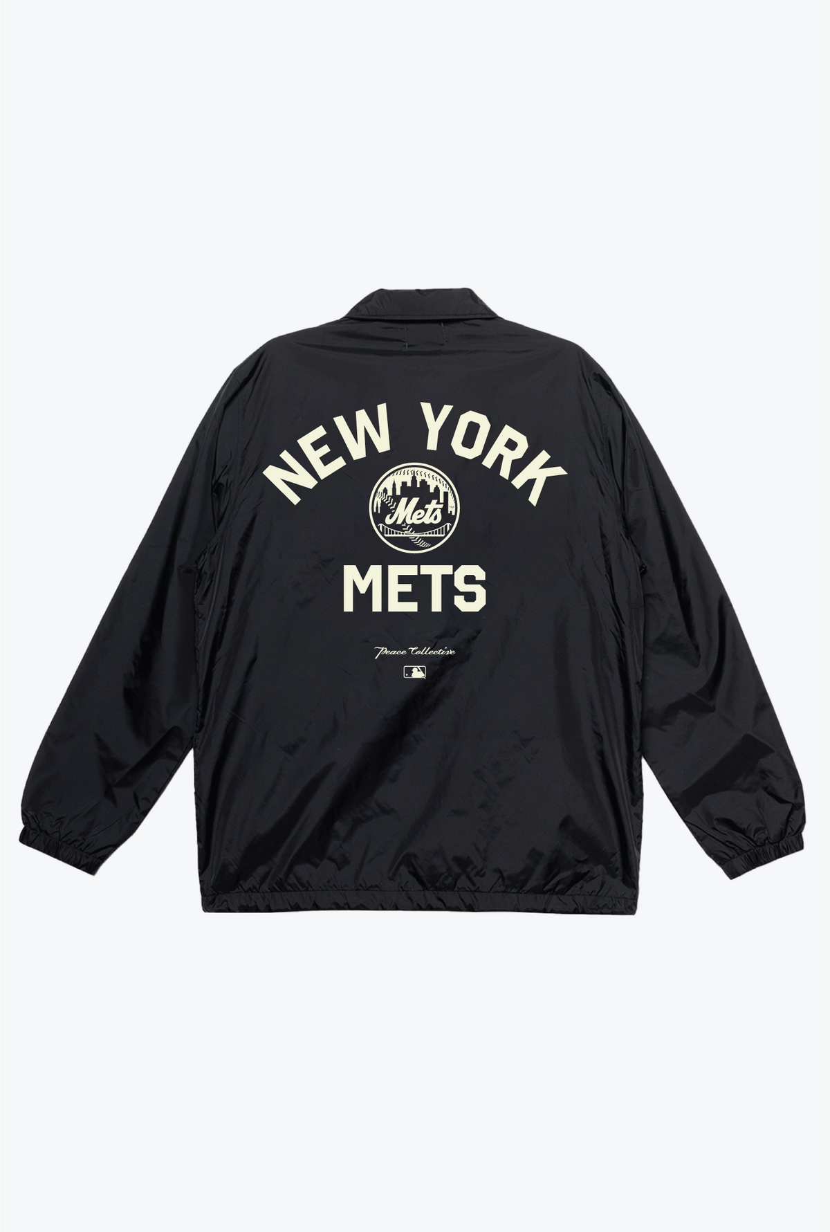 New York Mets Essential Coach Jacket - Black