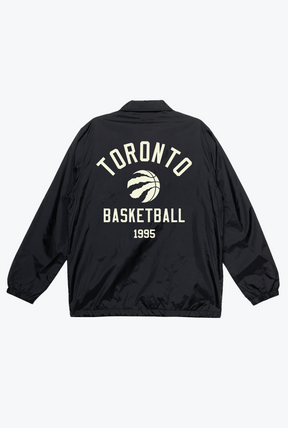 Toronto Raptors Coach Jacket - Black