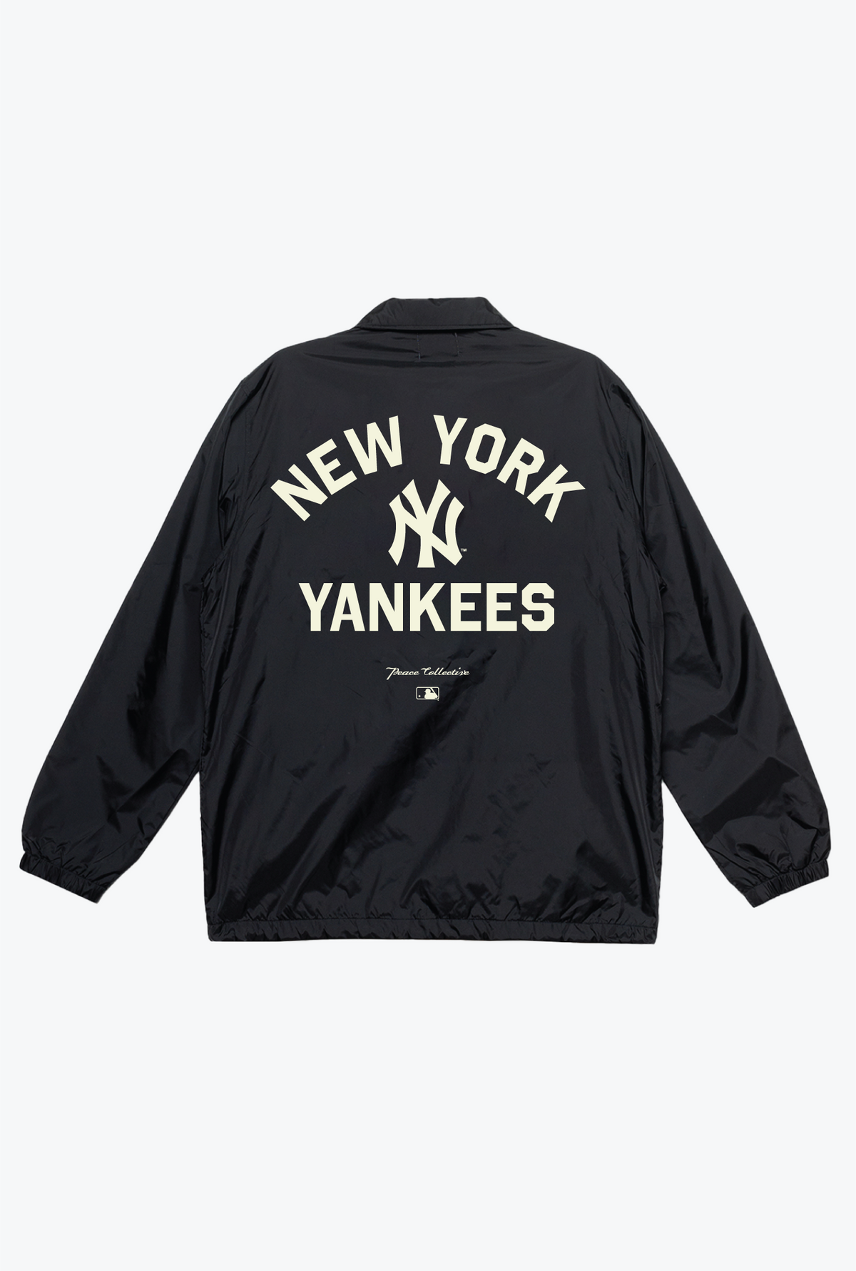 New York Yankees Essential Coach Jacket - Black
