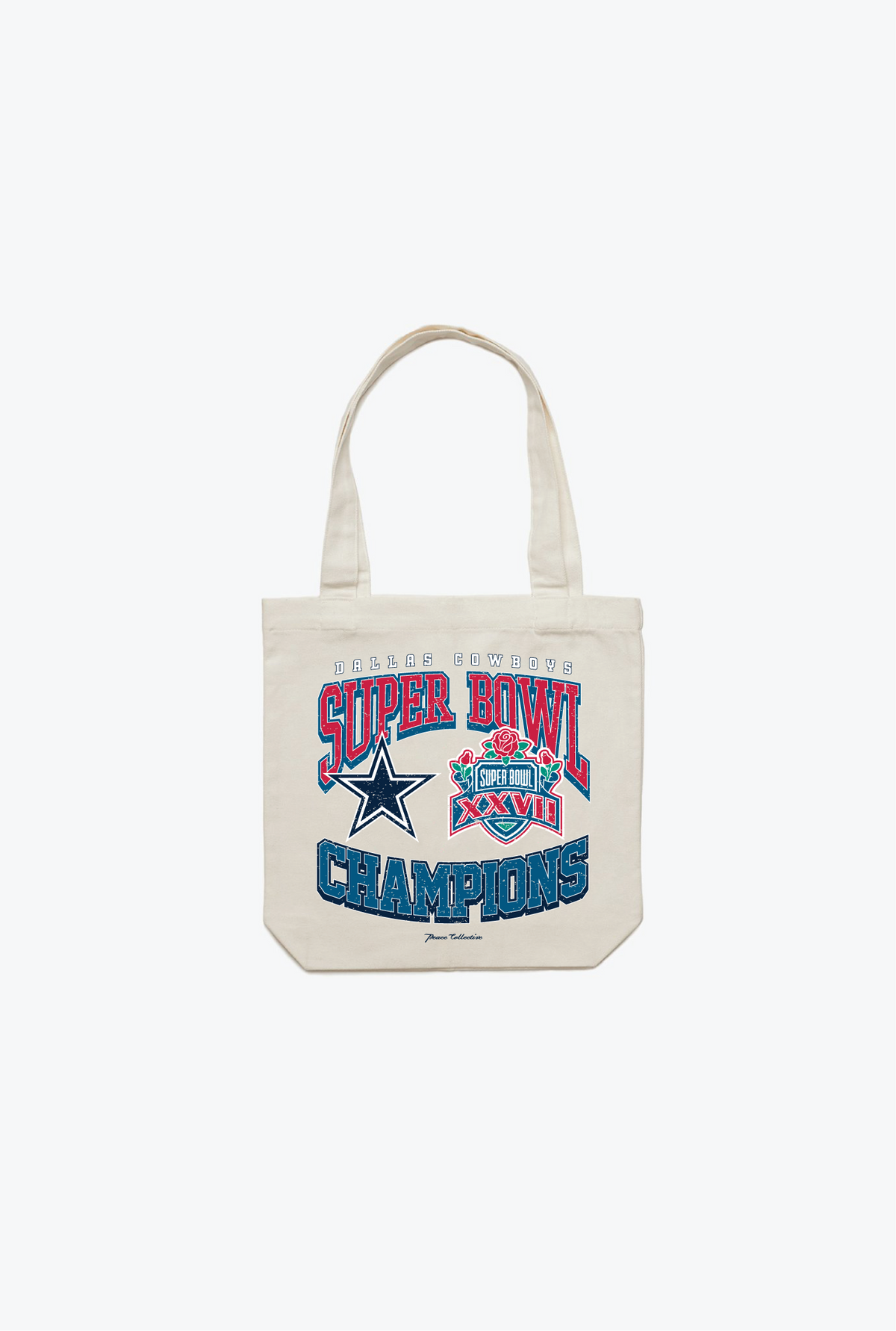 Dallas Cowboys Vintage Super Bowl '93 Tote Bag - Natural
