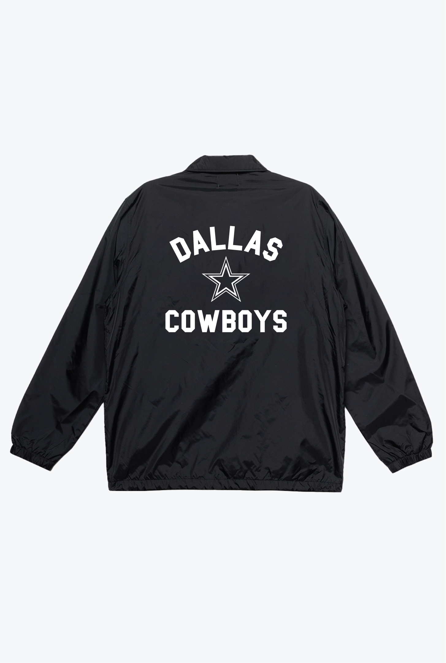 Dallas Cowboys Essentials Coach Jacket - Black
