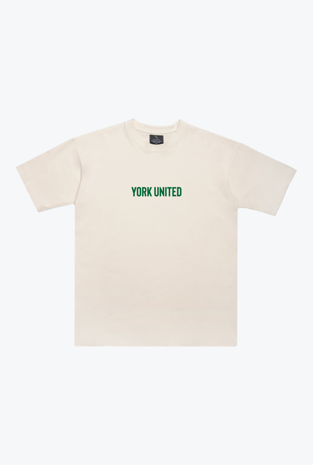 York United FC Heavyweight T-Shirt - Ivory