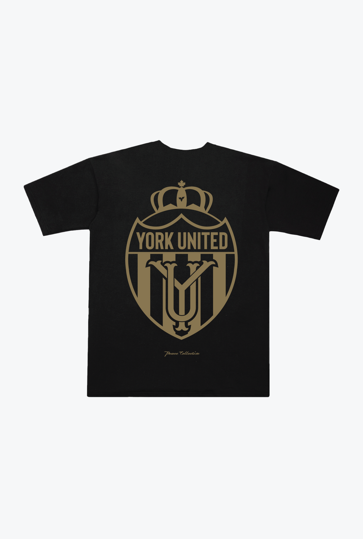 York United FC Heavyweight T-Shirt - Black