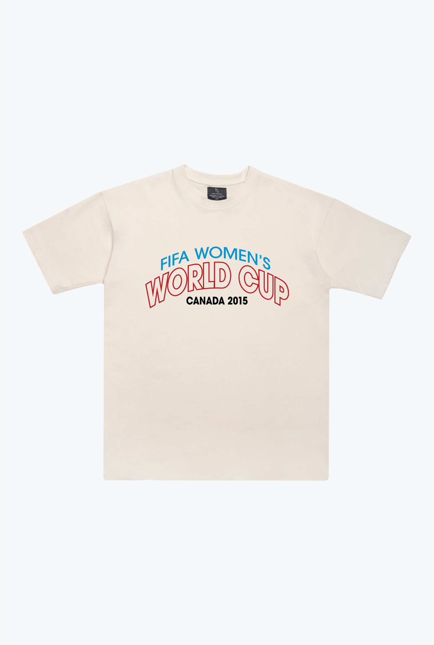 Canada 2015 World Cup Vintage Premium T-Shirt - Ivory