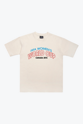 Canada 2015 World Cup Vintage Premium T-Shirt - Ivory