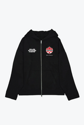 Canada Soccer SuperHeavy™️ Full Zip Hoodie - Black