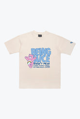 Care Bears Being Nice Heavyweight T-Shirt - Ivory