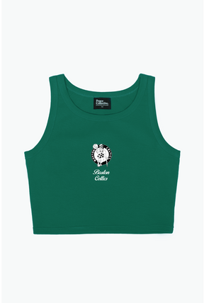 Débardeur court Boston Celtics - Vert