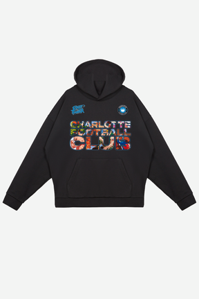 Charlotte FC x Street Fighter Character Heavyweight Hoodie - Black