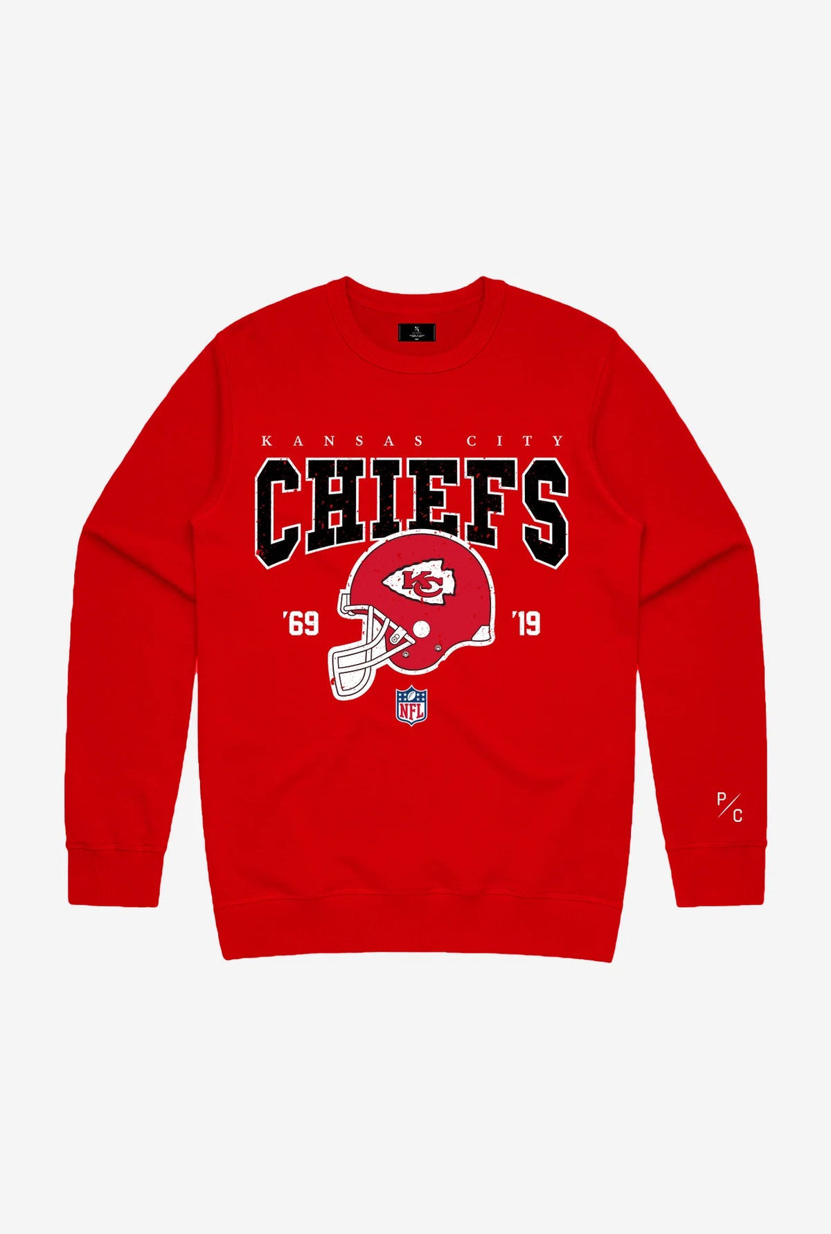 Kansas City Chiefs Vintage Kids Crewneck - Red