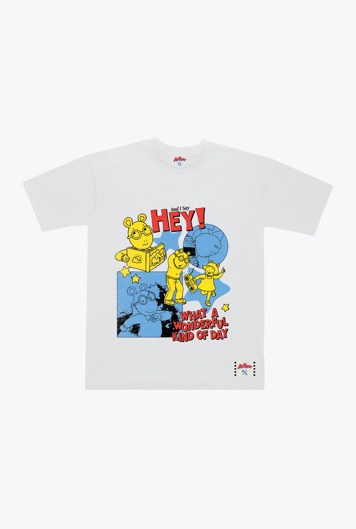 P/C x Arthur Graphic Heavyweight T-Shirt - White
