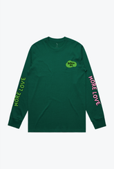 The Lorax All Over Long Sleeve - Jade Green