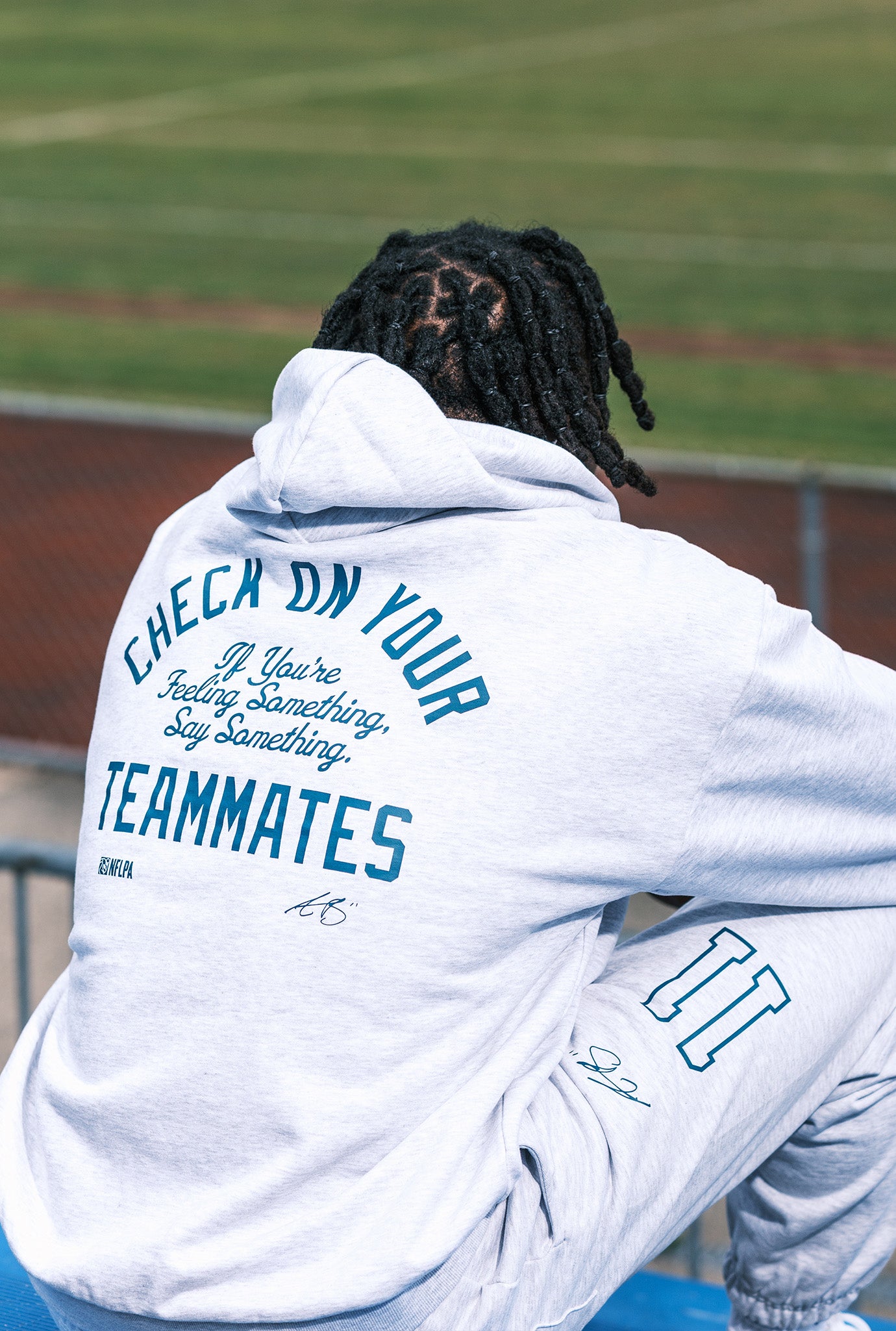 P/C x AJ Brown SuperHeavy™️ Hoodie - Ash