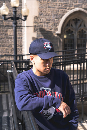 P/C x U Of Toronto Vintage Mascot Dad Cap - Navy