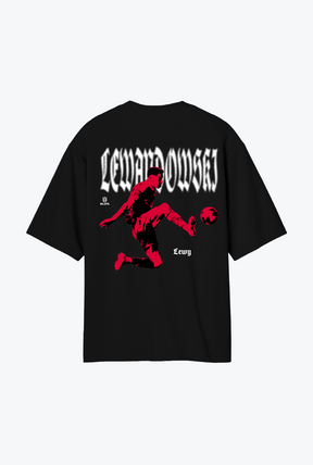 Robert Lewandowski Premium T-Shirt - Black