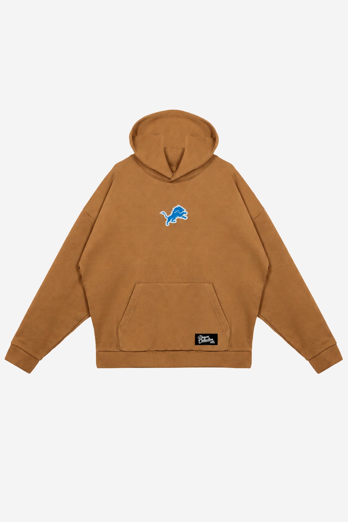 Detroit Lions Fanleisure Heavyweight Hoodie - Brown