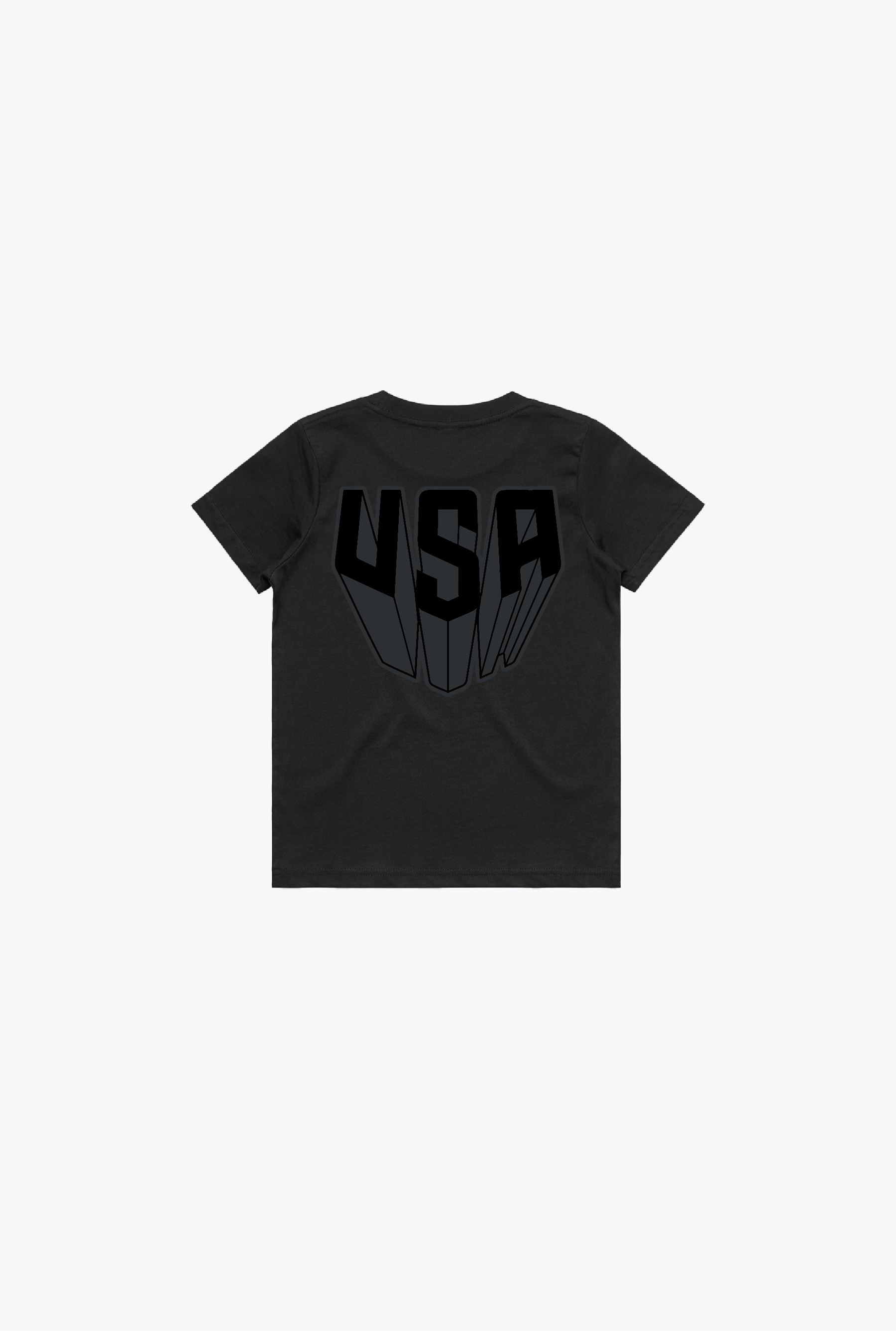Camiseta Juvenil US Soccer x DC Comics Batman - Negra
