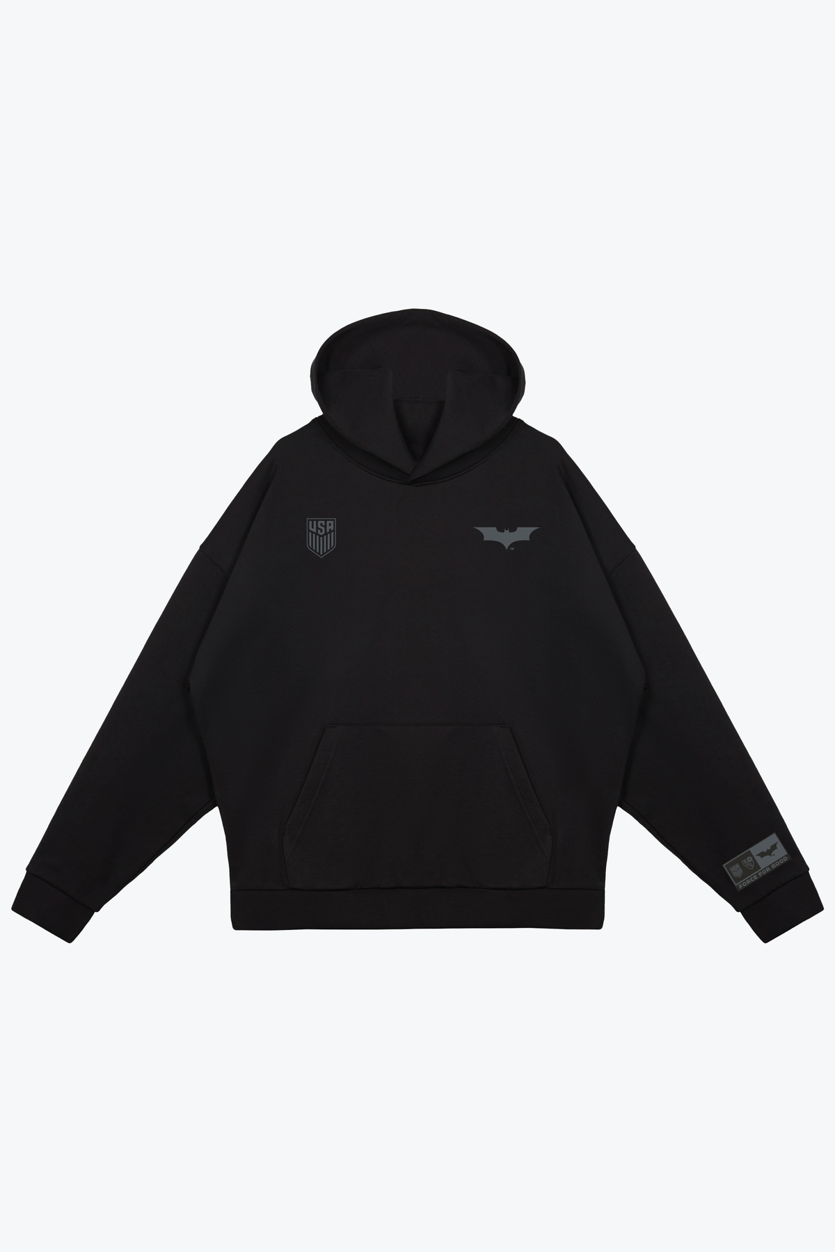 US Soccer x DC Comics Heavyweight Hoodie – Schwarz