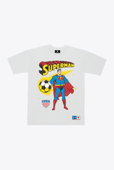 US Soccer x DC Comics Camiseta Superman Comet - Blanca