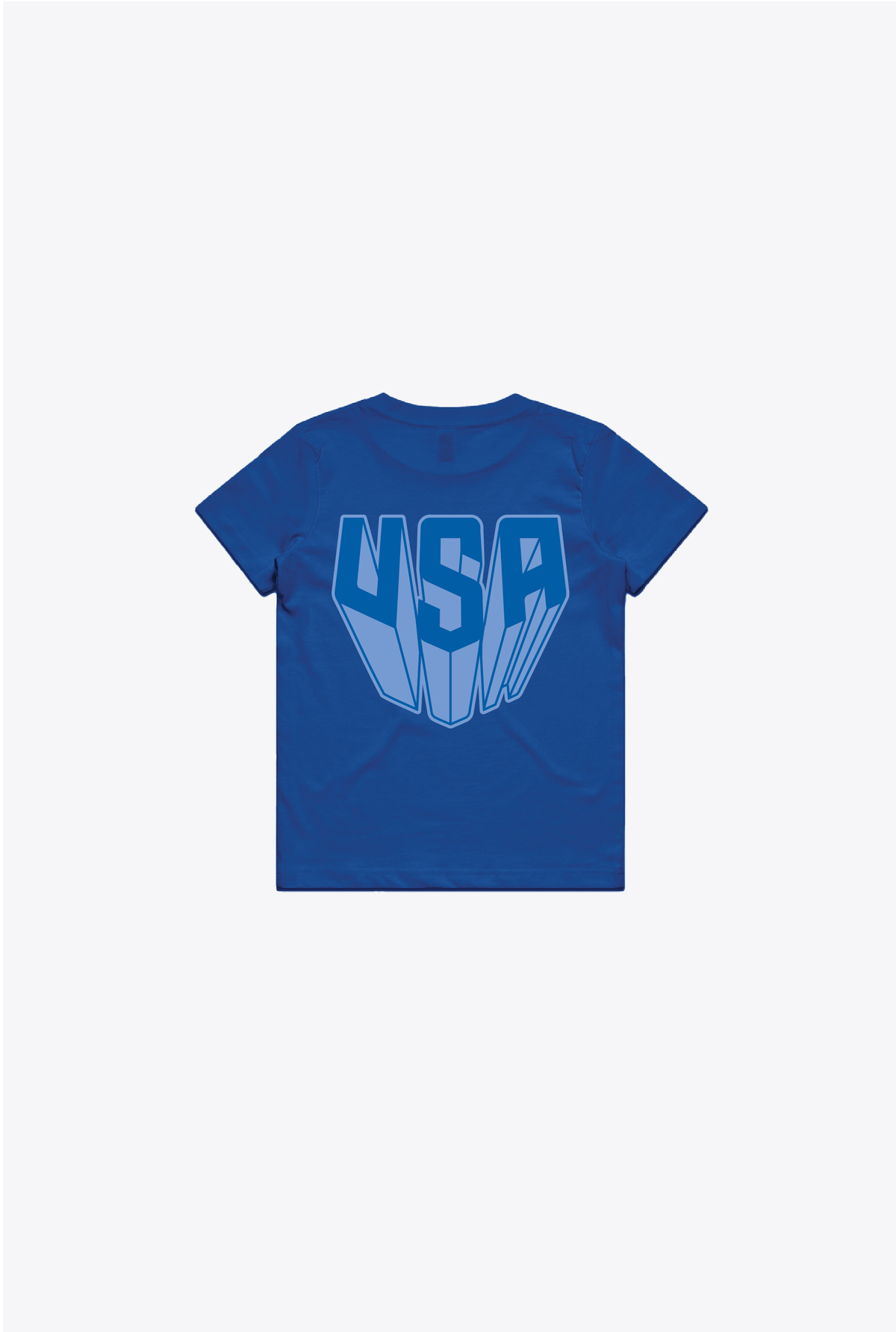 US Soccer x DC Comics Superman Jugend-T-Shirt – Blau