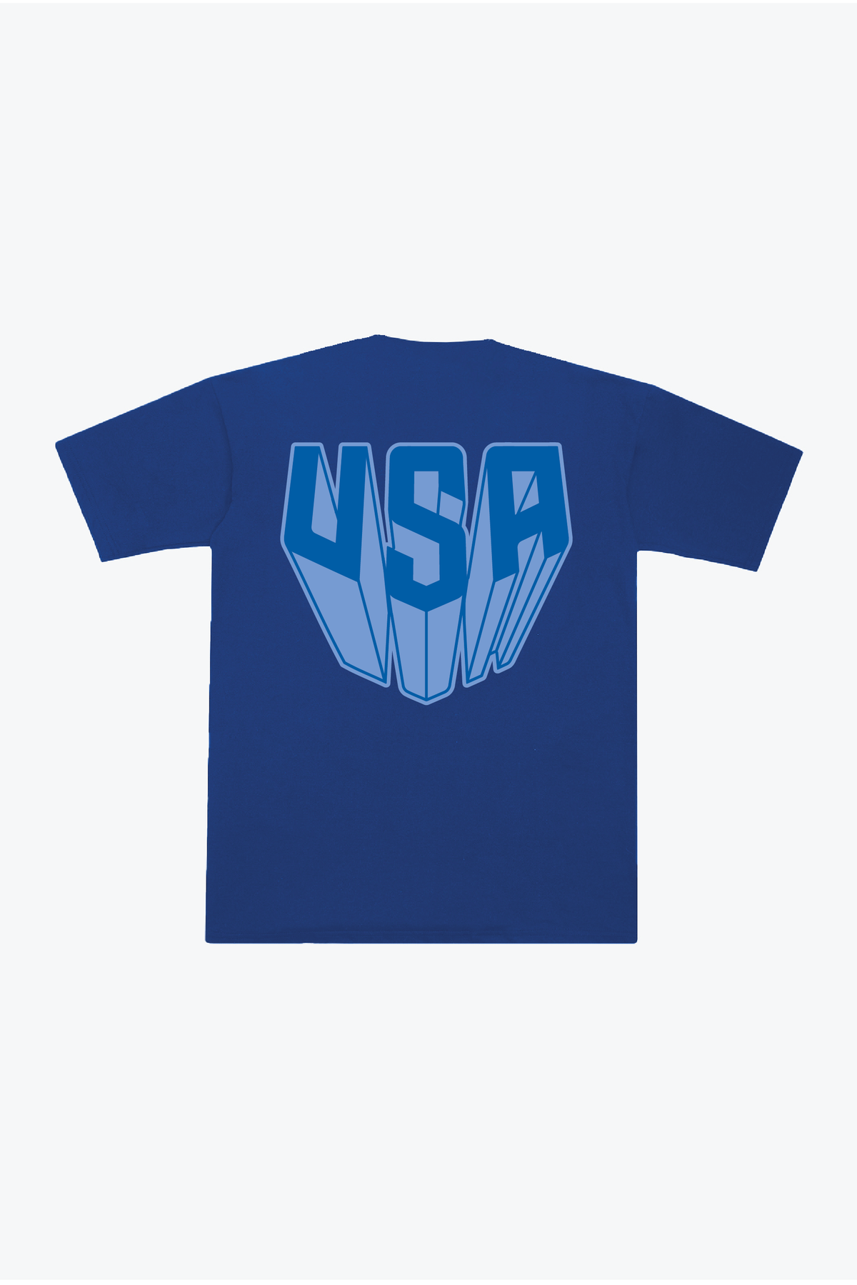 US Soccer x DC Comics Superman Heavyweight T-Shirt - Blau