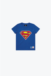 Camiseta juvenil US Soccer x DC Comics Superman - Azul