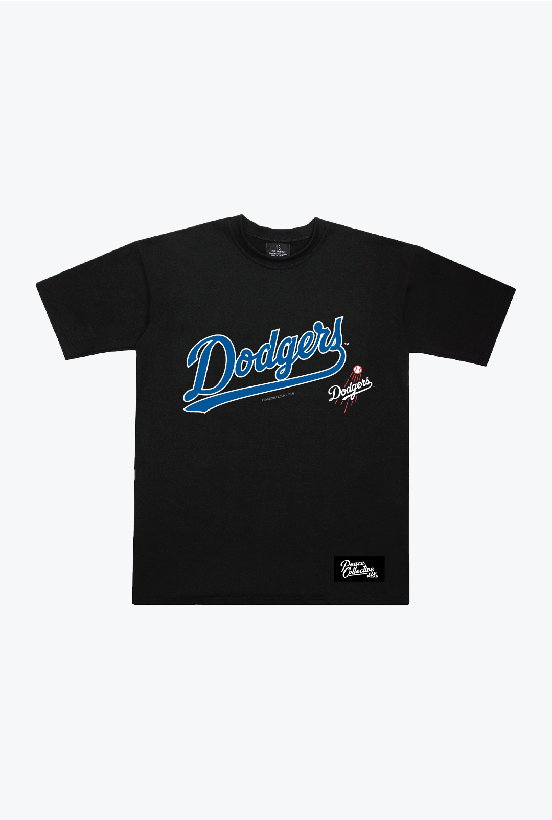 Los Angeles Dodgers Spirit Heavyweight T-Shirt - Black