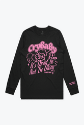 Cry Baby Long Sleeve - Black