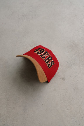 Kansas City Chiefs Front Door Red 9FORTY A-Frame Wheat Corduroy