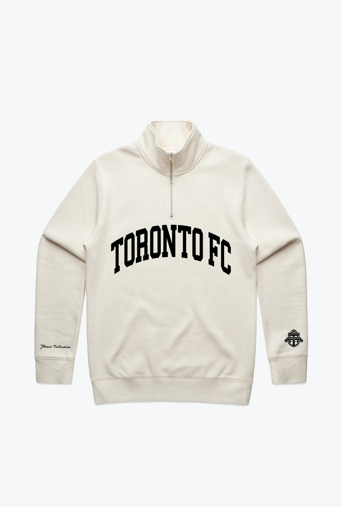 Toronto FC Collegiate 1/4 Zip - Ivory
