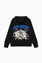 Sweat à capuche Real Madrid Heavyweight - Noir